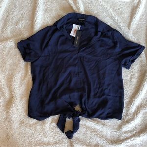 NWT TIE TOP